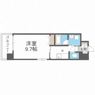 ア・ミュゼ新大阪【10階】の間取り