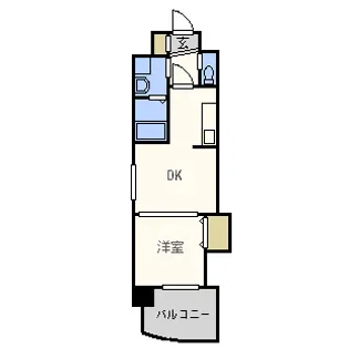 ルクレ新大阪レジデンス【3階】の間取り