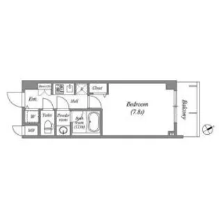 アーデン西天満【11階】の間取り