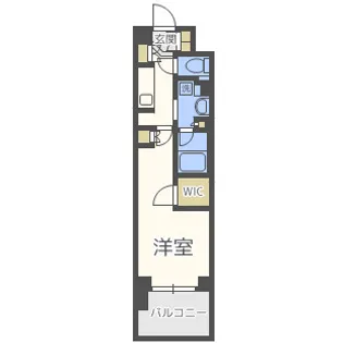 ザ・パークハビオ堂島【6階】の間取り