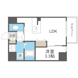 ArtizA京橋WEST【4階】の間取り
