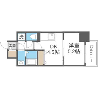 レジュールアッシュアーバンイール【2階】の間取り