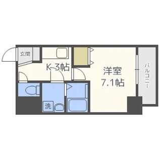 グランパシフィック北新町【15階】の間取り