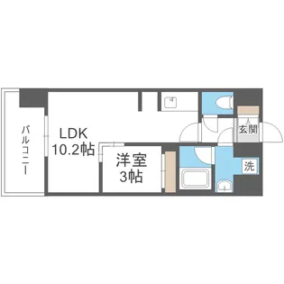 セイワパレス天王寺真田山【3階】の間取り