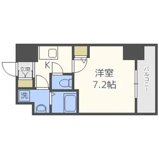 アークグラン大阪WEST【2階】の間取り