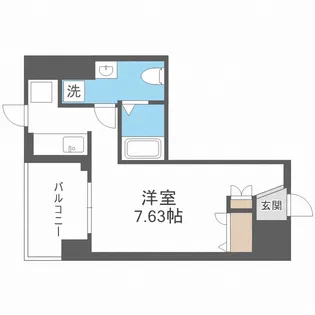 FEEL三国【7階】の間取り