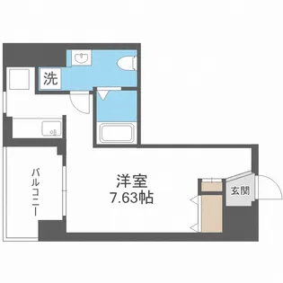 FEEL三国【3階】の間取り