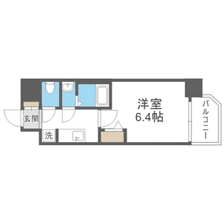 Alivis都島北通【4階】の間取り