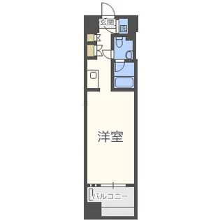 デュオン新大阪レジデンス【15階】の間取り