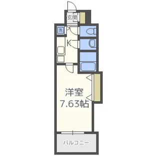 Luxe新大阪SOUTH【3階】の間取り