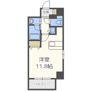 アーバネス淀川【7階】の間取り