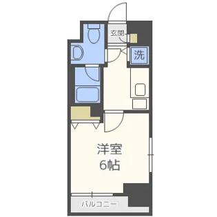 セイワパレス東三国駅前【8階】の間取り
