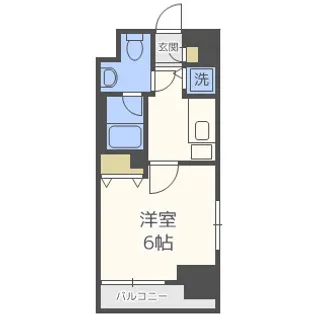 セイワパレス東三国駅前【4階】の間取り