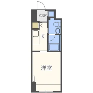 アーデンタワー南堀江【9階】の間取り