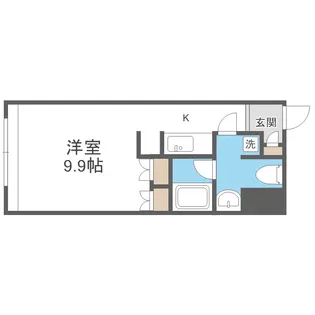 アーデンタワー南堀江【4階】の間取り