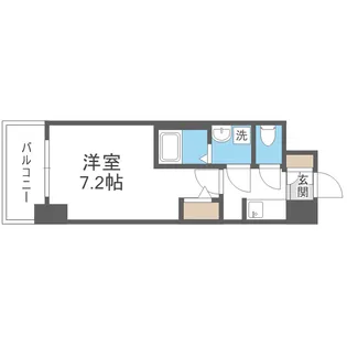 S-RESIDENCE大和田aline【13階】の間取り