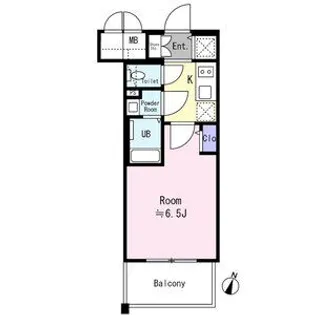 エスリード ザ・イーストレジデンス大阪城【4階】の間取り