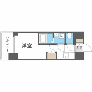 エスリードレジデンス大阪天王寺【10階】の間取り