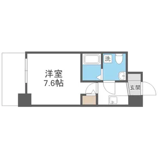 ARISTO扇町【6階】の間取り