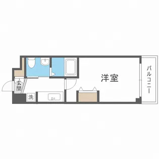 アーデンタワー本町イースト【7階】の間取り