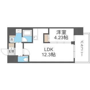 プレジオ西中島ASIAN【9階】の間取り