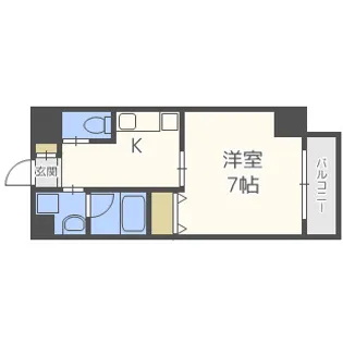 フルールアクアリオ【3階】の間取り