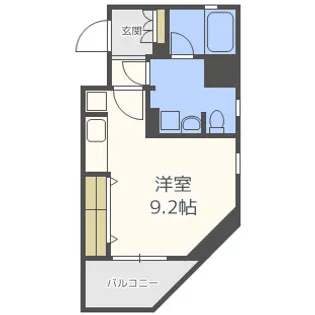 レジディア江戸堀【13階】の間取り