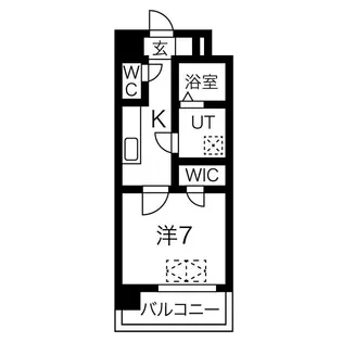 スプランディッド新大阪DUE【5階】の間取り