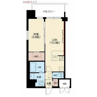 グランカーサ新大阪SOUTH【2階】の間取り