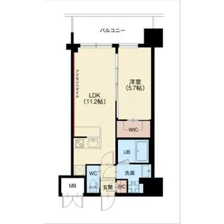 グランカーサ新大阪SOUTH【2階】の間取り