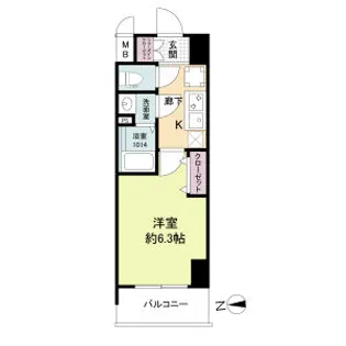 ソルテラス本庄西クレアスト【6階】の間取り