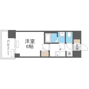 プレサンス大正エミナンス【4階】の間取り