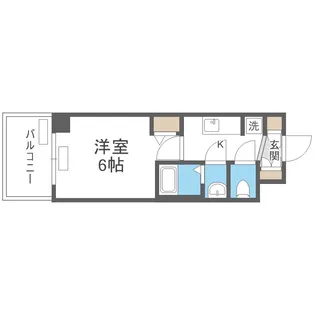 プレサンス大正エミナンス【10階】の間取り