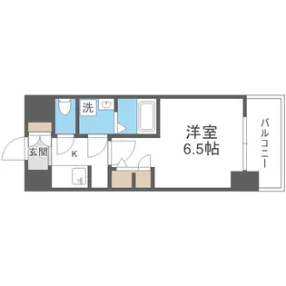 ES-Grande長居パークフロント【6階】の間取り