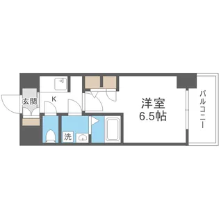 ES-Grande長居パークフロント【13階】の間取り