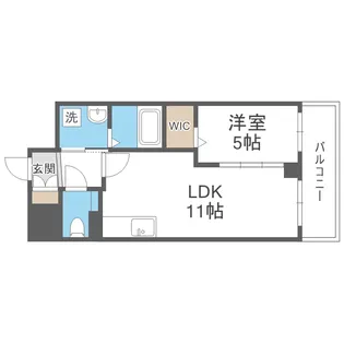 VITA荒本【2階】の間取り