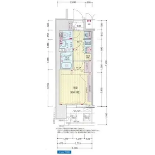 プレサンス西九条GATERISE【3階】の間取り