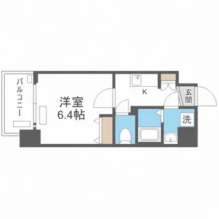 ジアコスモ九条シエル【3階】の間取り