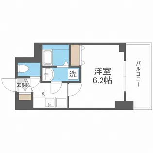エスリード松屋町グレイス【11階】の間取り