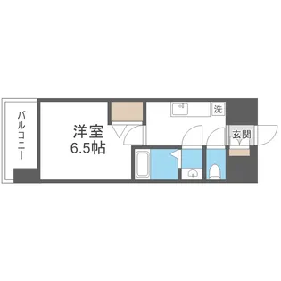 アドバンス大阪ヴェンティ【4階】の間取り