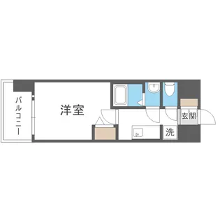 アドバンス大阪ヴェンティ【7階】の間取り