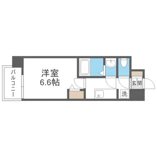 アドバンス大阪ヴェンティ【12階】の間取り