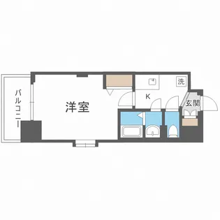Luxe淡路Ⅱ【11階】の間取り