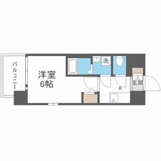 エスリード新大阪グランゲートサウス【3階】の間取り
