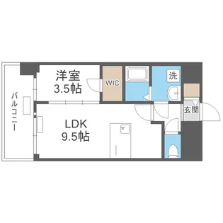 プレサンス長田レジェール【12階】の間取り