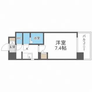 大阪WESTレジデンスⅡ【7階】の間取り