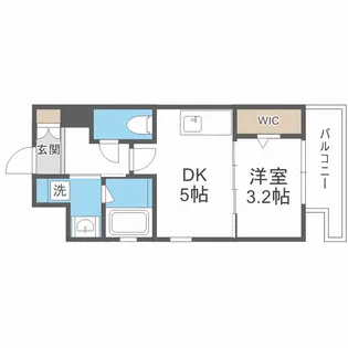 ラシーヌ住吉大社【10階】の間取り