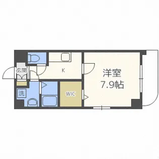 Ms’palazzO UNIVERSAL【3階】の間取り