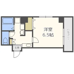 みおつくし堂島【3階】の間取り