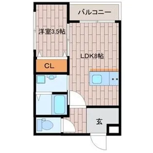グランイニシオ都島【3階】の間取り